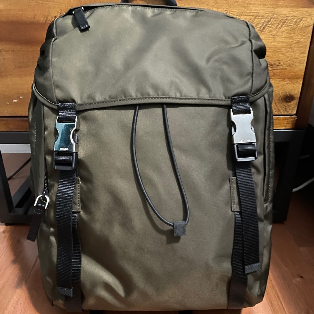 Prada nylon backpack